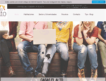 Tablet Screenshot of casaselalto.com